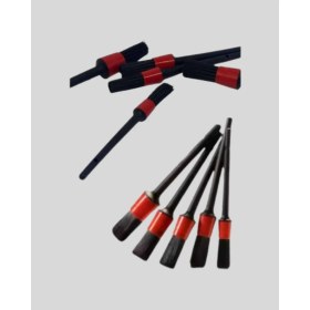 Resim S'82 Araç Detay Temizlik Fırçası 5’li Set Çizmeyen Kıl Çok Yönlü Kullanım 