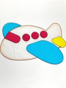 Resim karantuhafiye Bebek Battaniye Aplikesi / Bebek ve Çocuk Aplikesi / Büyük Boy / Uçak 