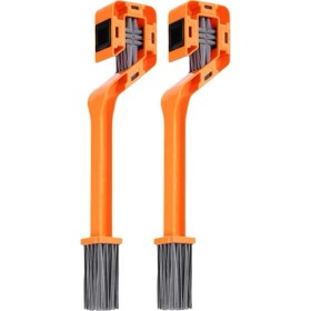 Resim Gcp Like 2 Adet Zincir Fırça, Tamamen Kapalı Zincir Temizleme Fırçaları Açık Kir Motosiklet, Motosiklet Zinciri Temizleyici (Yurt Dışından) 