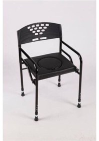 Resim Emekcom Wc Yükseltici Döşemeli Medikal Klozet Siyah 