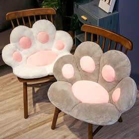 Resim Sevimli Ayı Peluş Koltuk Yastığı - Entegre Kalın Ofis Sandalyesi ve Koltuk Yastığı, Ergonomik Bel Desteği, Yumuşak Pembe/Mavi/Beyaz, Ev veya Ofis Kullanımı İçin Mükemmel, Ofis Sandalye Yastığı, Rahat Çalışma Alanı Aksesuarı, Eğlenceli Tasarım, Yüksek Kaliteli Malzeme 
