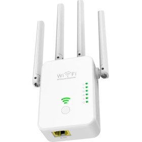 Resim Forzacase 2.4ghz 300 Mbps 4 Antenli Kablosuz Wifi Genişletici Access Point Repeater - FC1021 