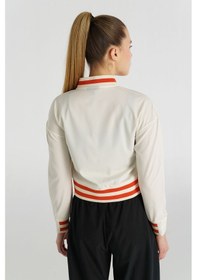 Resim Hummel Noemı Fermuarlı Sweatshırt 922271-9157 Beyaz 