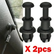 Resim 4 Adet Otomatik Bagaj Lanyard Sabitleme Klipsleri - VW GOLF MK5 MK6 ile Uyumlu - Araba Paket Rafı Kordon Sabitleme Tutucu Pimler, Değiştirme Eksenli Askı Takımları 