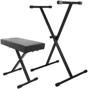 Resim On-Stage KS7365EJ Profesyonel Tip 2 Katlı Org Sehpası 