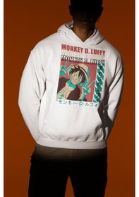 Resim Sevbano Roronoa Zoro One Piece Baskılı Unisex Oversize Anime Karakter Hoo beyaz 