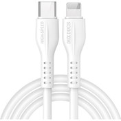 Resim Dux Ducis K-V Pd 20W Hızlı Şarj Lightning Şarj Kablosu 1 mt AL-33893 