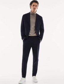 Resim MANGO Man Dar Kesim Streç Blazer Ceket 