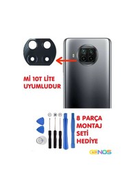 Resim Xiaomi Mi 10t Lite Arka Kamera Camı Kamera Camı Lensi Montaj Set 