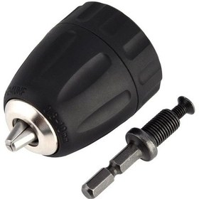 Resim Bits Sap Adaptörlü 6204 0.8-10 MM 3/8''-24UNF Anahtarsız Plastik Mandren 