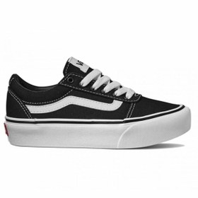 Resim Vans Ayakkabı Vn0a4uuv1871 My Ward Platform (CANVAS) Black/white 