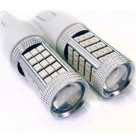 Resim Femex Pemium T20 7440 LED Ampul Tek Duy Kırmızı 2835 Chip Mercekli 