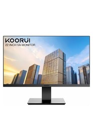 Resim Koorui 22N1 21.5" 75Hz 6ms VA FHD (HDMI VGA) Monitör 