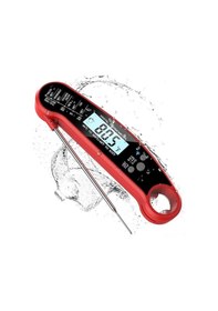 Resim Ev Fırın Ve Mangal Sıcaklık Ölçer, Dijital Lcd Ekranlı, -50 C'den 300 C'ye, Hızlı Tepki, Plastik, Cr2032 Pil 