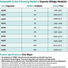 Resim Audi A4,rs4,a5,a6,a8 İçin Bagaj Kilit Dişlisi 