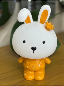 Resim Prozen Tavşan Dekoratif 3 Kademe Led Işıklı Çocuk Masa Gece Lambası 