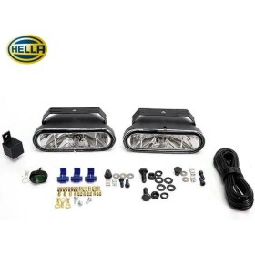 Resim Hella 12V Sis Lambası Ff 75 Oval (Delici-Sürücü) (155.5 x 63.7 Mm) (Set) 