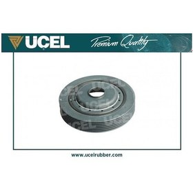 Resim ÜÇEL 1004 Krank Kasnagi (6 Kaburga) Clio II-III-Clio III Grandtour-Symbol-Kangoo I-Express Rapid-4X4 Laguna I-II-Megane 8200392683 (WA388361) 