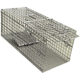 Resim Okinox Metal Kedi Taşıma Kafesi Tel Kasa. Kedi Kapanı. 900657 