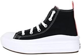 Resim Converse Platformu BOTA LONA Ultra Ligera Negra Y PEMBE - 71 cm 