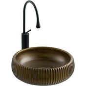 Resim EVA BANYO E-4161c Tezgah Üstü Porselen Lavabo E-4161c 