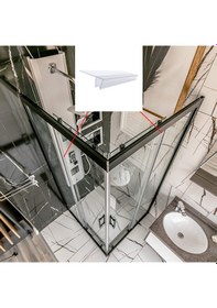 Resim Ayrıntıshop Duşakabin Yan Suluk Fitili 6-8mm 1 Adet Şeffaf 