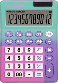Resim Mılan 159706sn Sunset 12 Haneli Hesap Makinesi - 6 Lı Gri 