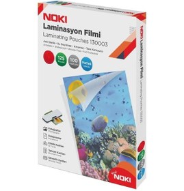 Resim Noki A5 Laminasyon Filmi 125 Mikron 100'lü Paket Parlak Koruyucu Fonksiyonel Laminasyon Ürünü 