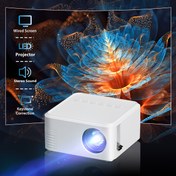 Resim MAOHUTER 2025 Geliştirilmiş Taşınabilir Mini Projektör - 1080P Full HD, 3D Destekli, 16:9 Geniş Ekran, 110-240V, USB ile Çalışır, TV Stick, Laptop, Akıllı Telefon, Ev Sineması ve Ofis Kullanımı ile Uyumlu, Duvarlara Film ve Multimedya Sunumları için Mini Projektör 