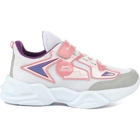 Resim Slazenger KATJA Kız Çocuk Sneaker Koşu & Yürüyüş Ayakkabısı Beyaz / Pembe 