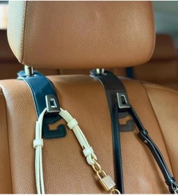 Resim bbtech Araç İçi Koltuk Başlığına Takılabilen Metal Askı Kancalı Çanta Organizer Araç Düzenleyici (Siyah) 