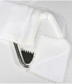 Resim Kristal Boncuklu 2'li Sunum Peçetesi 