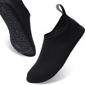 Resim Unisex Su Ayakkabısı - Hızlı Kuruyan Nefes Alabilir Mesh ve Mikrofiber Üst, Kaymaz Kauçuk Tabanlı, Ergonomik Tasarım Yüzme, Plaj, Yürüyüş, Yoga İçin - Tüm Mevsim Dış Mekan Spor Ayakkabıları, Yüksek Kalite, Şık Aqua Ayakkabılar, Esnek Ayakkabılar, Plaj Ayakkabısı, Sportif Tarz, Dayanıklı Yapı, Çorap Ayaklık 