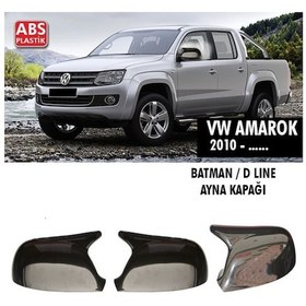 Resim Vw Amarok Yarasa Batman Ayna Kapağı Plastik Parlak Siyah 