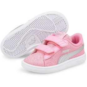 Resim Puma Smash V2 Glıtz Glam Pudra Kız Çocuk Sneaker (551001927) Puma