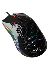 Resim Glorious Model O Minus Glossy Gom-Gblack Kablolu Optik Oyuncu Mouse 