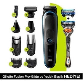 Resim Braun Mgk-5280 9'u Bir Arada Erkek Bakım Seti 