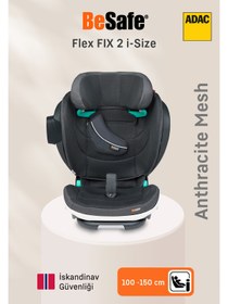 Resim Besafe Izı Flex Fıx I-Sıze 2 Oto Koltuğu 15-36 kg - Gri - Antrasit / Standart 