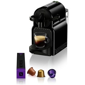 Resim Nespresso D40 Inissia Siyah Kapsüllü Kahve Makinesi 