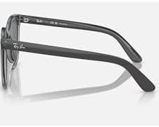 Resim Ray-Ban Unisex Kare Güneş Gözlüğü, M, RB4401D, Siyah, üniseks-yetişkin 