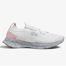 Resim Lacoste Run Spin Eco Womens Sneaker Kadın Günlük Spor Ayakkabı Beyaz Beyaz 