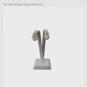 Resim Lüks Tavşan Küpe Standı Ahşap - tr 