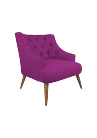 Resim Lamont Tekli Koltuk Mor 