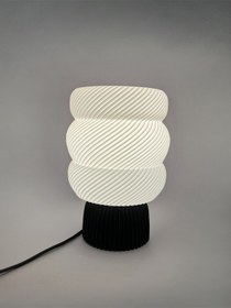 Resim Celestia Modern Abajur Aydınlatma Gece Lambası Dekoratif Obje Tasarım Masa Lambası Çok Renkli 