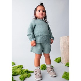 Resim Mayoral Kışlık Kız Bebek Örme Kazak Mavi - Mavi / 2 Yaş 