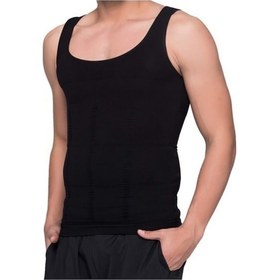 Resim Erkek Askılı Korse Atlet 6200 Siyah 