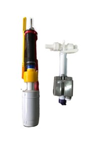 Resim Japar Gömme Rezervuar Doldurma&boşaltma Seti Gri - Beyaz 