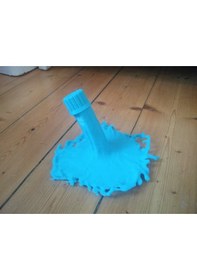 Resim Opencart Duş Başlığı - Sıçrama Tasarımı Sadece Plastik Aparattır 