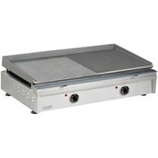 Resim OMAKE IZG02.E11 Z5F Döküm Pleyt Izgara, 80 Cm, Elektrikli 