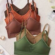 Resim Beş Renk Kombinasyonlu Moda Günlük İç Çamaşırı 